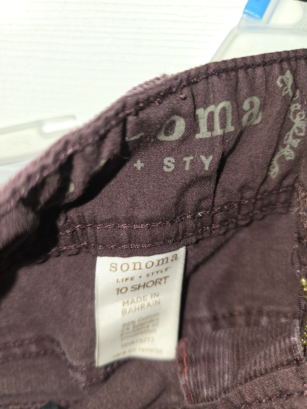 Sonoma Women's Jeans - Short Length, Plum